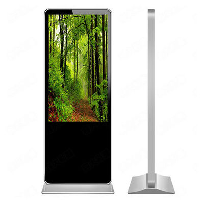 China info high brightness full color 50inch 55inch digital advertising screens kiosk for sale supplier
