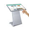 43inch dual totem lcd screen indoor digital signage touch screen information kiosk supplier