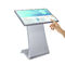 All in one pc horizontal shopping mall advertising lcd screen infrared totem touch kiosk supplier