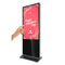 55 inch stand alone 3g touch screen led fhd lcd display monitor kiosk on wheels for smart restaurant supplier