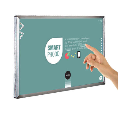 China 55 inch waterproof lcd advertising player digital signage display touch screen kiosk supplier