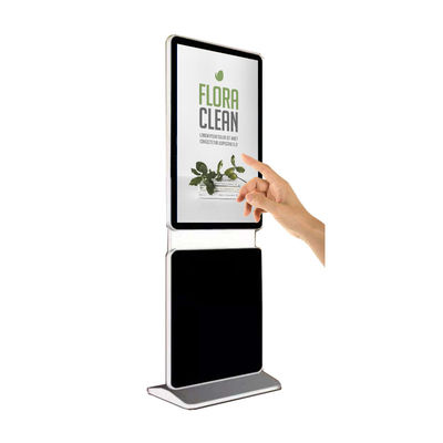 China 32inch totem touchscreen free standing interactive information kiosk with printer supplier